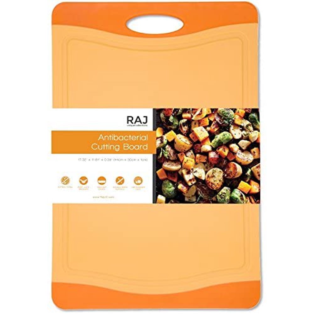 Raj Plastic Cutting Board Reversible Cutting board, Dishwasher Safe