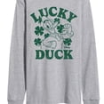 thumbnail image 3 of Disney - Donald Duck Lucky Duck - Men's Long Sleeve Graphic T-Shirt, 3 of 5