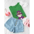 thumbnail image 3 of Trick Or Treat Unicorn Witch T-Shirt Toddler -Image by Shutterstock,  3 Toddler, 3 of 4
