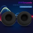 thumbnail image 3 of jixopn - 2 almohadillas de espuma para los oídos, funda para auriculares inalámbricos Beats Solo 2/3, 3 of 8