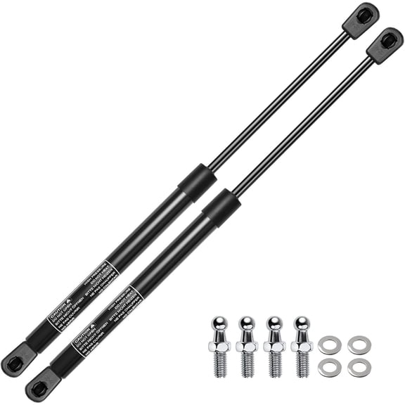 A-Premium 17 inch 20Lb/89N Gas Struts Shocks Spring 17.13â Lift Support for Leer Camper Shell Truck Topper Cap Canopy Door Window RV Storage Bed Tonneau Cover Toolbox Snugtop Cabinets Floor 2-PC