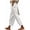 White, variant on SOMER Wide Leg Pants Woman Cropped Trousers Comfortable Loose Lounge Pants for Women Casual Work