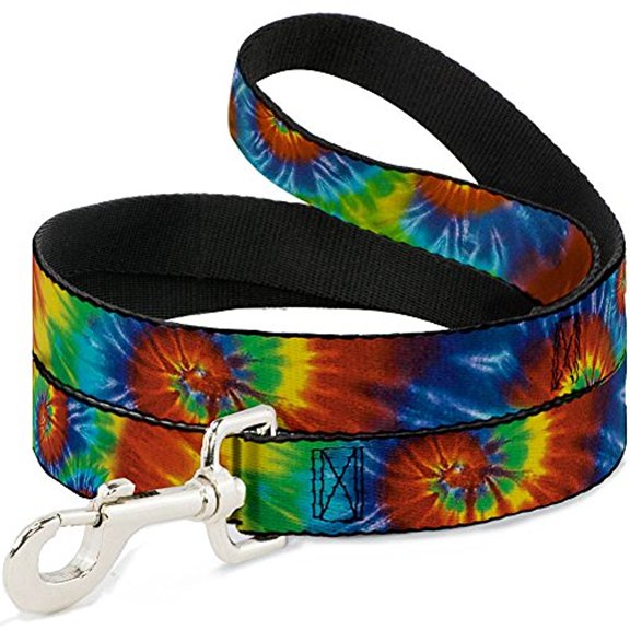 Buckle-Down 0.5" Narrow "BD Tie Dye13" Dog Leash, 4'