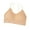 Pink, variant on Yoga Bra Tops for Women Ribbed Padded Spaghetti Strap V Neck Wireless Gym Bras Workout Clothes
