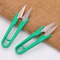 thumbnail image 4 of tredstone 6pcs Fabric Clothing Craft Tailor Mini Scissors Sewing Snip Yarn Thread Cutter U Shape Clippers Random Color, 4 of 9