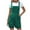 Green 1, variant on biudgviw Overalls for Women One Piece Bib Shortalls Rompers Square Neck Sleeveless Pleated Wide Leg Short Jumpsuits with Pockets