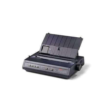 Thermal Transfer Serial Printer - Okidata ML186Plus Serial 9 Pin Dot Matrix Printer - Black