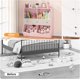 thumbnail image 5 of 7-cubby grande para niños' toy almacenamiento organizer 3-tier wood estante de libros y estante con 3 cajones para hallway playroom sala de estar school (rosa), 5 of 7