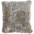 thumbnail image 1 of Ashley Raegan Faux Fur Throw Pillow in Gray, 1 of 1