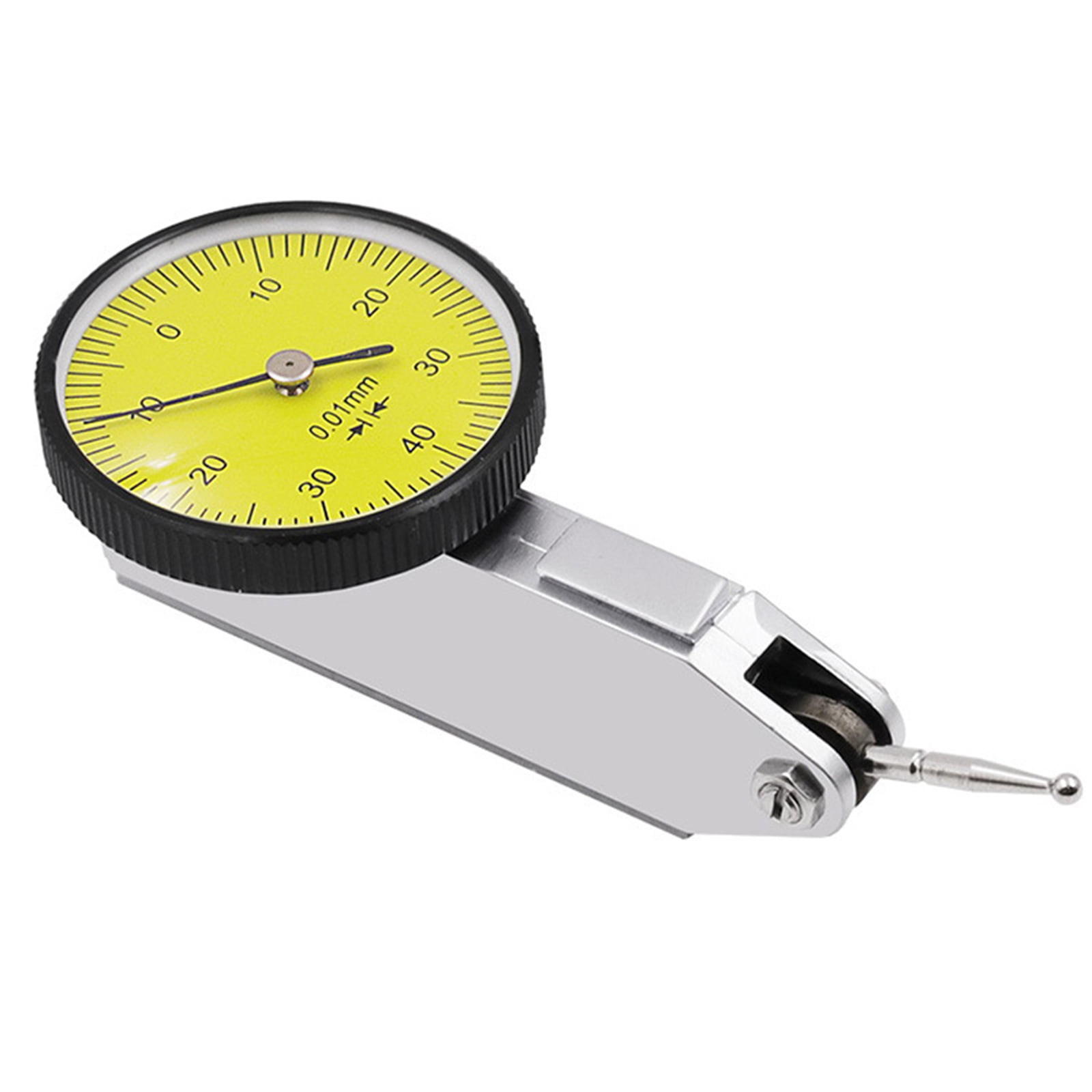 Dial Gauge Test Indicator Metric High Precision with Dovetail Rail 0-40-0 0.01mm 
