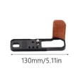 thumbnail image 5 of Jesscasday Handgrip Quick Release L Bracket For Camera Tripod Mount Wood Handle Grip Cold Shoe Rig Tripod Mount for X-100VI, 5 of 8