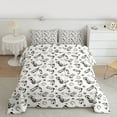 thumbnail image 2 of Homewish Western Cowgirl Boots 3-Piece Full Size Comforter Sets,Animal Horseshoe Bedding Comforter Set,Exotic Style Lightweight Bedding Sets,Ultra Soft Home Decor, 2 of 8