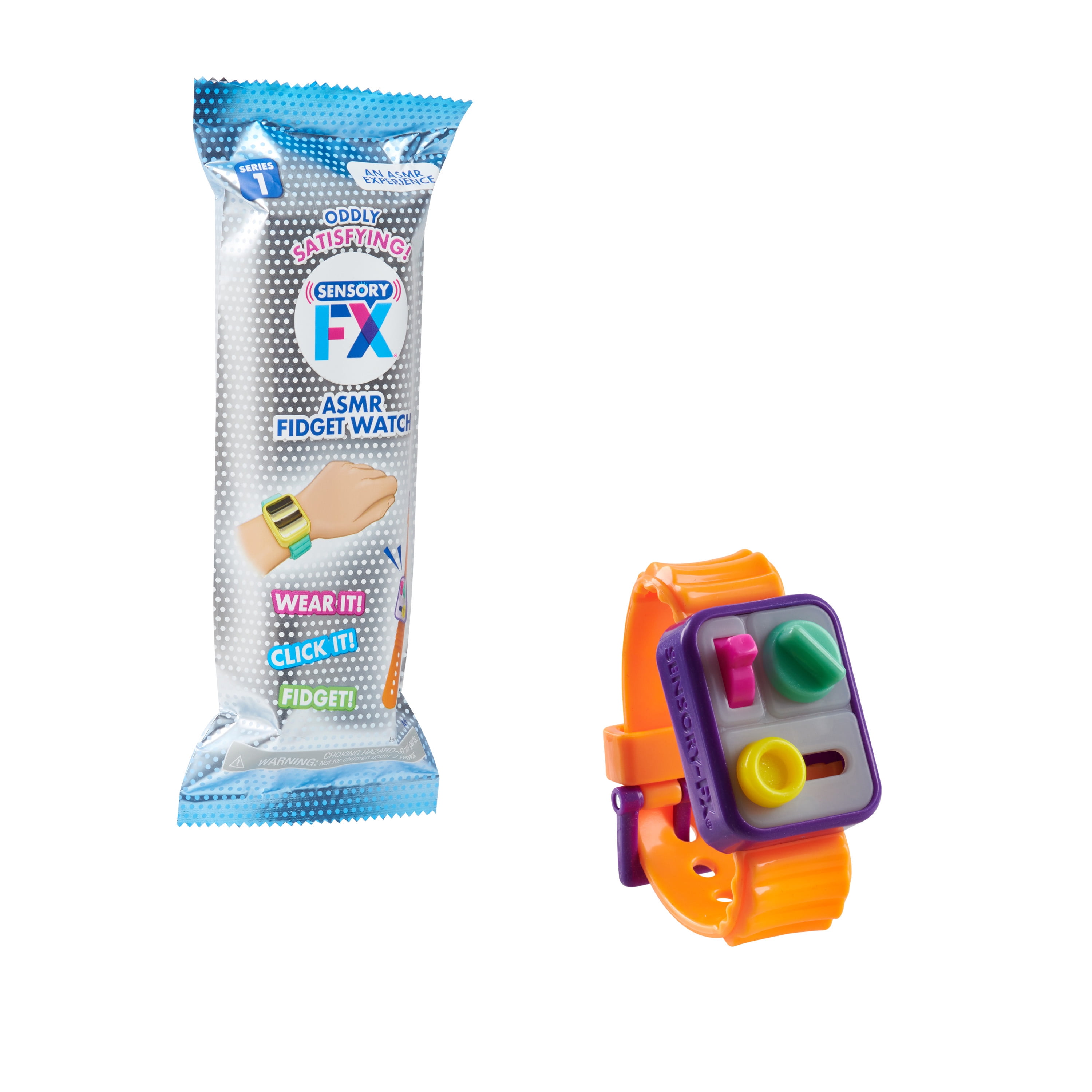 Sensory FX ASMR Watch,  Kids Toys for Ages 4 Up, Gifts and Presents