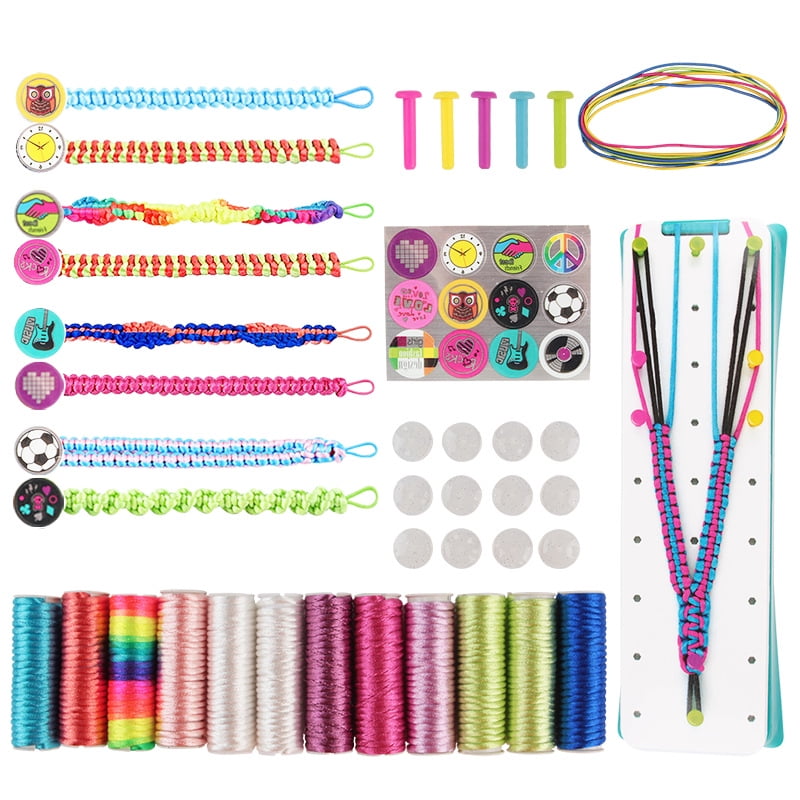 Friendship Bracelet Making Kit for Girls, Arts and Crafts for Kids