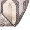 thumbnail image 5 of Unique Loom Arlo Collection Area Rug - JJ (5' 3" Round Charcoal/Ivory), 5 of 9