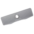 thumbnail image 3 of 1 Set Silicone Sink Bottom Mat for Kitchen Sink Waterproof Grey Rectangle 19.65X5.11X0.79In, 3 of 9