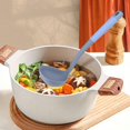 thumbnail image 4 of Utensilio de cocina Utensilio de silicona Utensilios antideslizantes Gadget resistente al calor para cocinar Cocina , Azul Fanmusic Utensilio de cocina, 4 of 7