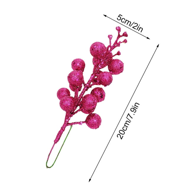 Christmas Tree Decorations Christmas Tree Decoration Berry Pendants Berry Pendants In Various Colors Artificial Branches Christmas Props Christmas Tree Stand