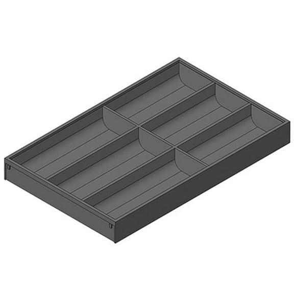 Blum BZC7S500BS3 OG Legrabox M-Height Flatware Insert, 20 in.