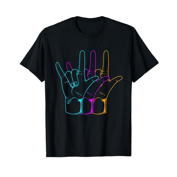 American Sign Language I Love You ASL T-Shirt