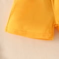 thumbnail image 6 of Pejock Newborn Toddler Infant Baby Girls Clothes Romper Shorts Set Summer Flower Sling Set Cute Cotton Shorts Headband, 18-24Months, 6 of 6