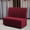 Burgundy, variant on BH-JJSMGS Stretch Restaurant Booth Cover, Small Loveseat Sofa Covers Non-Slip Settee Bench Slipcover Dinette Cushion Covers