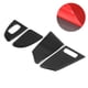 thumbnail image 5 of Embellecedor del panel de la cerradembellecedor del la cerradura 4 piezas de fibra de carbono puerta ventana cerradura interruptor Panel ajuste impermeable para V60/S60 LHD LHCER NO, 5 of 5
