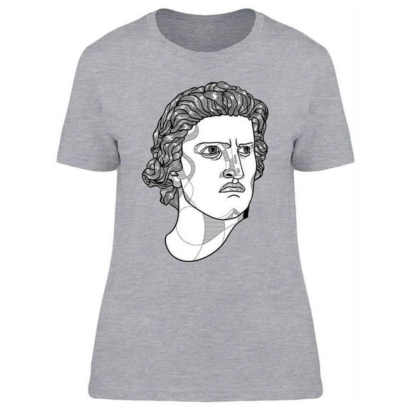 Spartacus Sculpture Design T-Shirt Women -Image by Shutterstock, Female x-Large