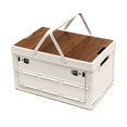 thumbnail image 1 of Caja de almacenamiento para exteriores, organizador de maletero de coche, caja de almacenamiento gruesa y plegable para coche, caja de almacenamiento de juguetes de plástico, 1 of 6