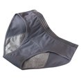 thumbnail image 5 of YWDJ Period Underwear for Women Plus Size Lightweight High Waist No Show Large Underwear Medium High Waist Middle-Aged Underwear Gray L, 5 of 5
