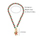 thumbnail image 3 of Adornos navideños, regalos navideños, collar de perlas navideñas, colgante de copo de nieve navideño, collar de cadena de clavícula personalizado, collar de festival de aleación, 3 of 6