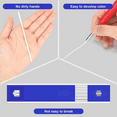 thumbnail image 2 of 96 Pieces Carpenter Pencil Lead Refills 2.8 mm White, Solid Mechanical Pencils Refill Replacement, 2 of 7
