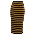 thumbnail image 1 of Pre-Owned Marni Striped Ribbed-Knit Midi Skirt in Multicolor Cotton, 1 of 2