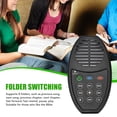 thumbnail image 4 of Audio Bible Player, Daily Meditation Solar Charging Portable Large Volume Bible Handheld Solar Player with LED Light & 4G Memor & Rechargeable Battery for Bible, 4 of 7