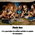 thumbnail image 5 of Weloille Bluetooth Speakers with LED Lights, Wireless Portable Speaker, HD Surround Sound, Bass Boost for Outdoor, Camping, Beach, Pool Use, 5 of 8