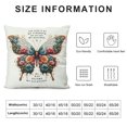 thumbnail image 5 of YANMS Bible Throw Pillow Covers for Christian Women Bible Verse Pillowcase Butterfly Scripture Religious Pillowcase Gifts for Sofa Couch Home Inspirational Decorations, 5 of 5