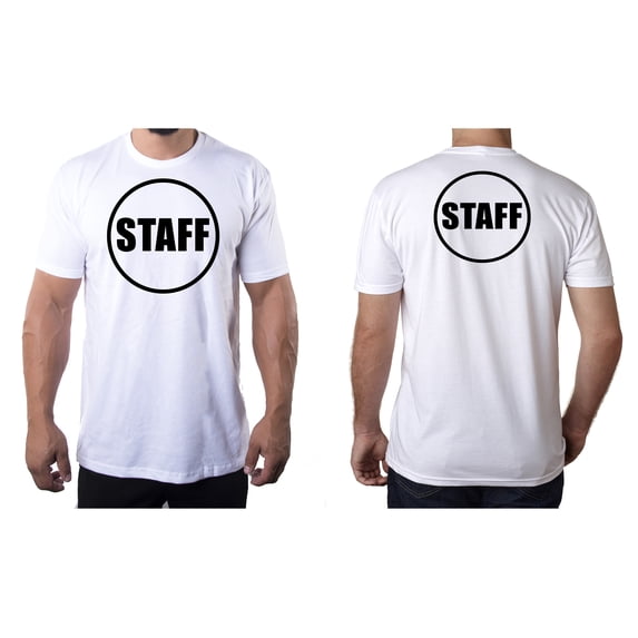 Staff Employee T-shirts Event Crew T-shirts for, Festivals, Concerts & Clubs