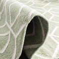 thumbnail image 6 of Safavieh Dhurries Addison Geometric Area Rug, Sage/Ivory, 5' x 8', 6 of 11