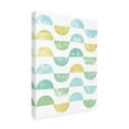thumbnail image 2 of Trademark Fine Art 'Semi Circle Block Print I' Canvas Art by Grace Popp, 2 of 3