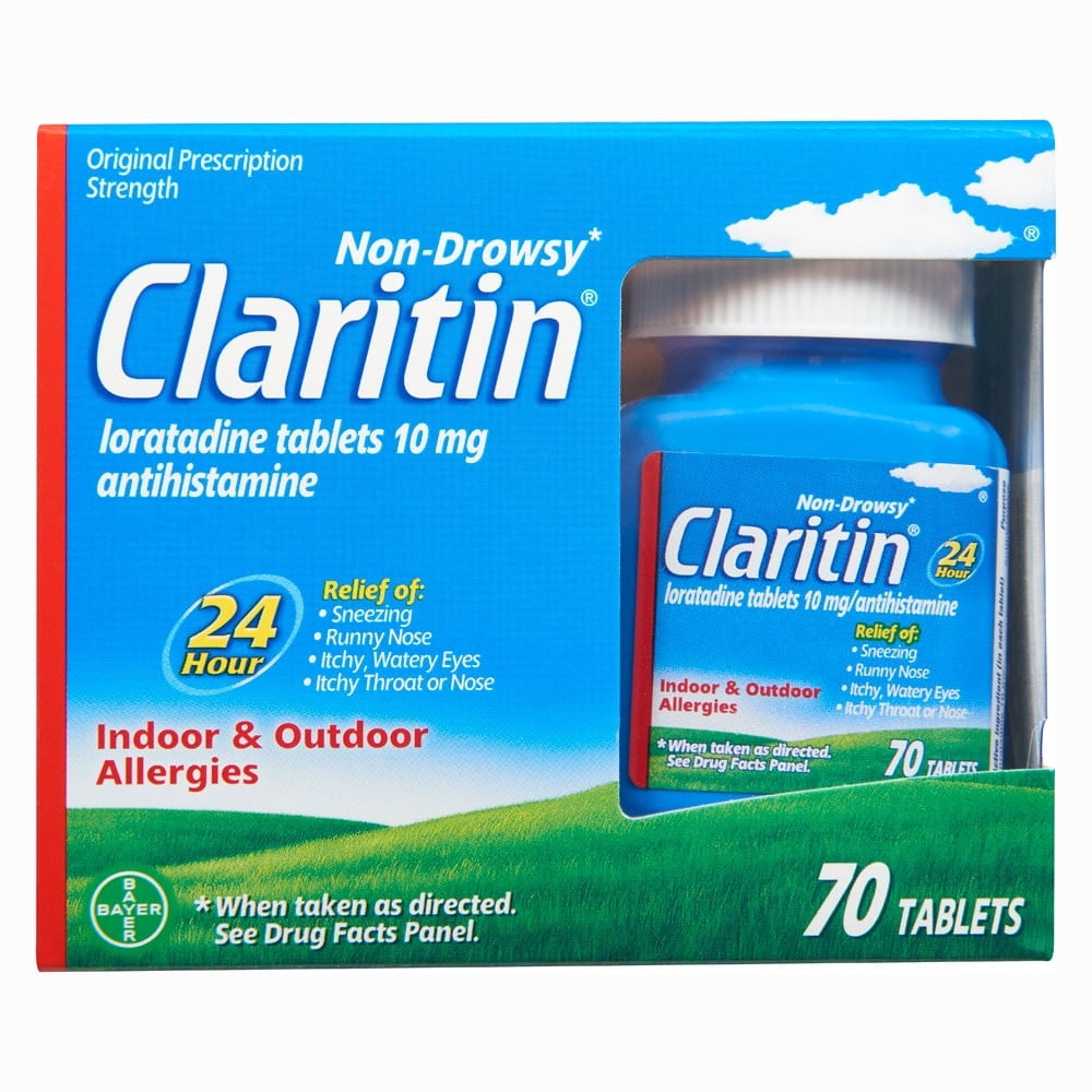 Claritin Tablets 24Hour 10 Mg 70 Tablets