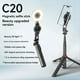 thumbnail image 3 of de Selfie para Teléfono Móvil Soporte Magnético en Tiempo Real Trípode de Fotografía Bluetooth Mini Luz de Relleno Soporte de Poste Telescópico, 3 of 5