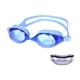 thumbnail image 1 of Gafas de natación para adultos antivaho, correa ajustable y cómodas. azul, 1 of 9