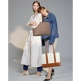 thumbnail image 2 of LOVEVOOK Laptop Bag for Women, Computer Work Tote Bag, Business Shoulder Handbag, Office Briefcase for Gift, Travel, Teacher, 2 of 8