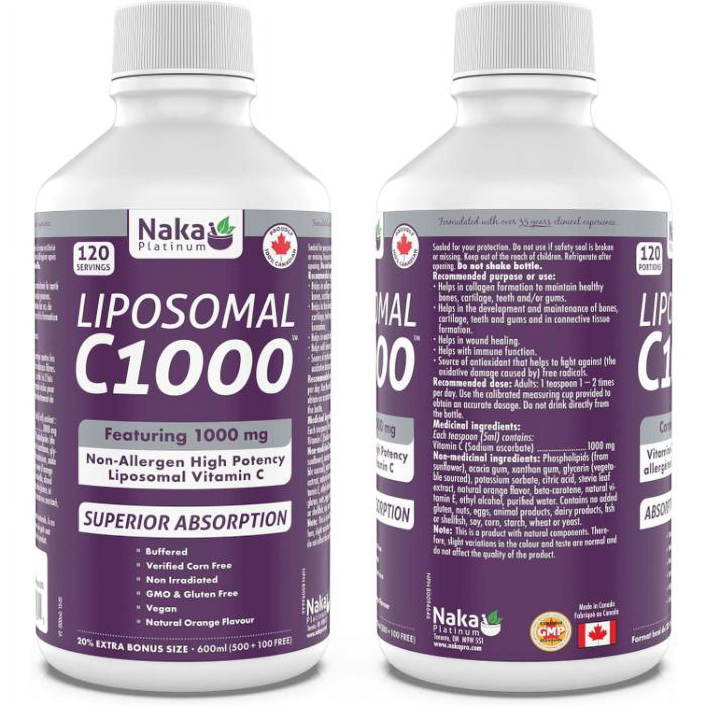naka platinum liposomal glutathione Naka Platinum Liposomal Glutathione 120mL — Bluewater Nutrition