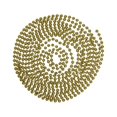 thumbnail image 4 of 8MM Round String Beads Chain Garland Fixed Plating String Bead Pendant for Wedding Christmas Birthday Stage Decoration (Golden, 5M/Roll), 4 of 6