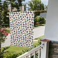 thumbnail image 5 of Wukai Colorful Numbers Garden Flags Double Sided Welcome Garden Yard House Flags Outside Outdoor House (Only Flag), 5 of 8