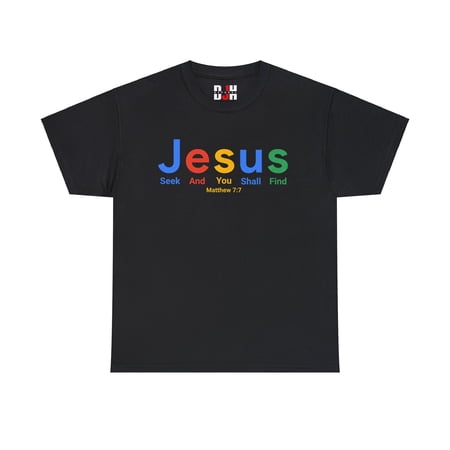 DJH Apparel | Google Jesus Christian Inspirational Parody Unisex T-Shirt DJH Apparel | Google Jesus Christian Inspirational Parody Unisex T-Shirt