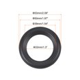 thumbnail image 2 of Unique Bargains Rubber Speaker Foam Edge Surround Rings 2.25 Inch 33mm x 53mm Subwoofer Rings for Repair or DIY Black 4 Pcs, 2 of 5