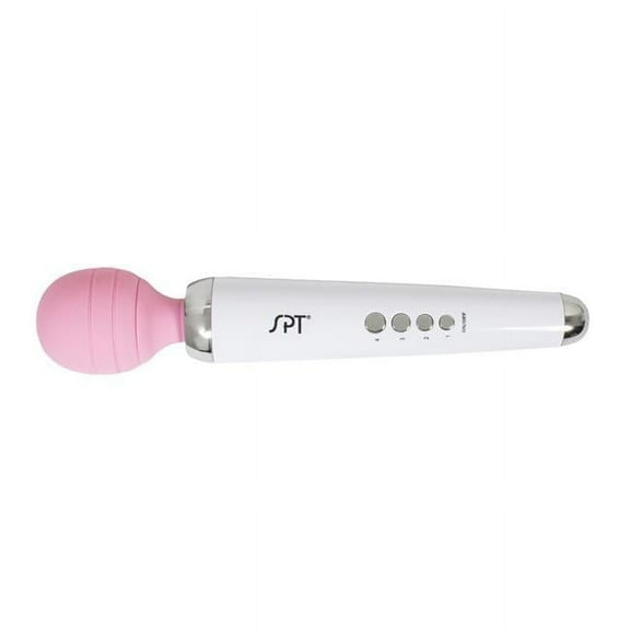 SPT  98.5 in. Wand Massager Detachable Power Cord to Replace, Pink