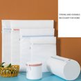thumbnail image 2 of Weilifangwps Thicken Mesh Washing Bag Zipper Laundry Travel Storage Bag Bra Socks Underwear Clothes Wash Pouch 30x40cm 16x15cm, 2 of 9